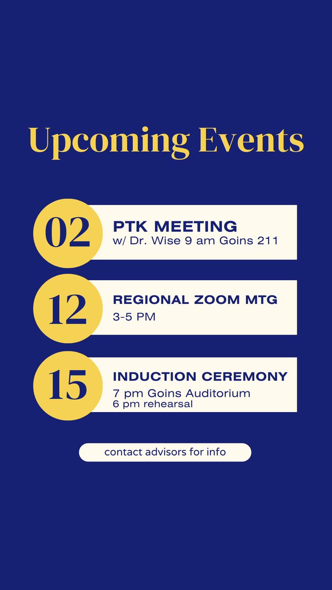 PsccPTK's tweet photo. Don't miss these important upcoming events! https://t.co/J8G43T2cJy