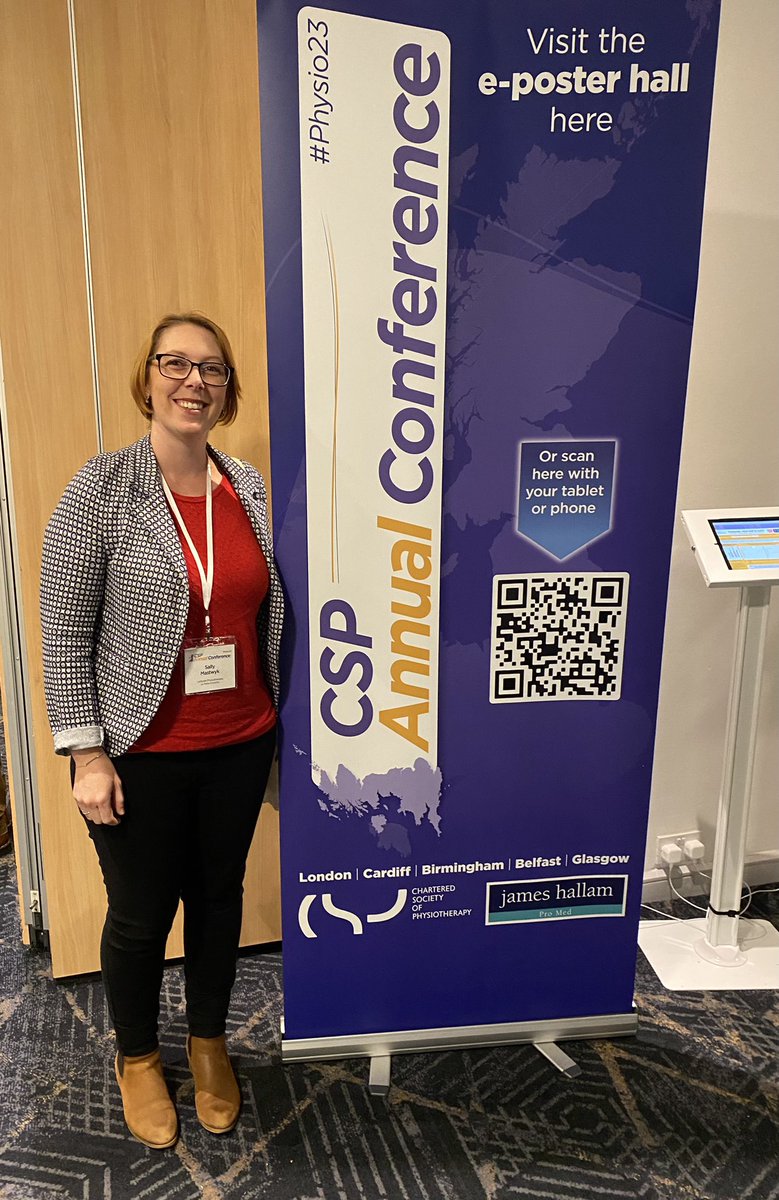 A pleasure to learn from physio colleagues in the UK at the CSP conference today and present findings from our <a href="/latrobe/">La Trobe University</a> <a href="/sheffhallamuni/">Sheffield Hallam University</a> study exploring physio’s knowledge, attitudes and practice regarding metabolic syndrome #Physio23