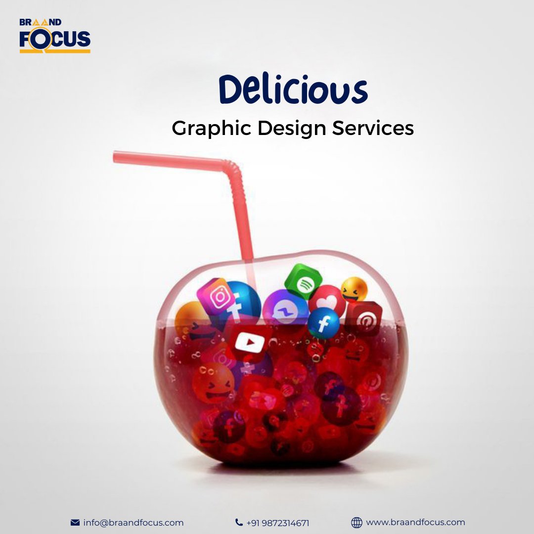 BraandFocus's tweet image. Feast your eyes on the delectable world of our graphic design services! 🎨🍰 Let your brand&apos;s flavor shine. #DesignDelights #GraphicDesign #DigitalMarketing