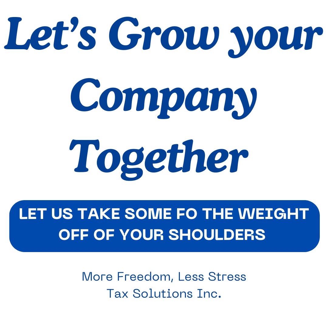 Tax Solutions Inc. (@taxsolutions_) / Posts / X