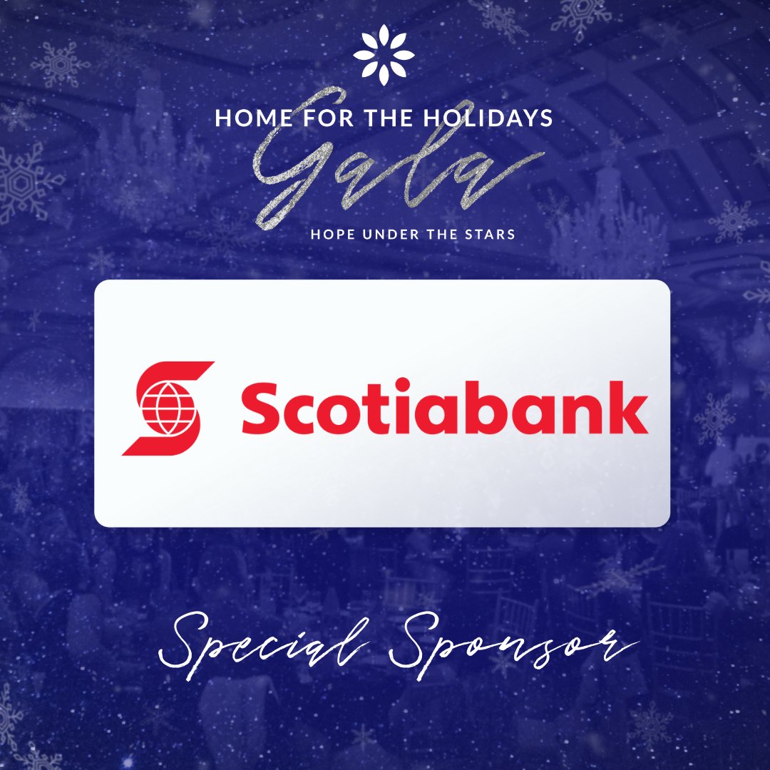 ✨ It's a special season, and we're thrilled to have Scotiabank as our Special Sponsor for #CCSGala23 on December 1st. Their support warms our hearts. Purchase your tickets today: ow.ly/ZQLz50Q347S and join us for a night of joy, generosity, and celebration.