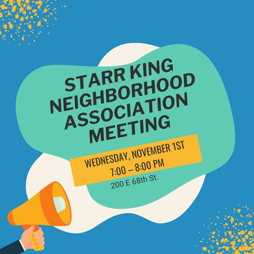 DrJoniLBC's tweet photo. Good morning District 9 ☀️! Join us for the Starr King Neighborhood Association Meeting tonight, Wednesday November 1st at 7:00 PM at 200 E 68th St.
We can't wait to see you there!
#HoughtonPark #LongBeachProud #TeamD9 https://t.co/CO8x3sbzyU