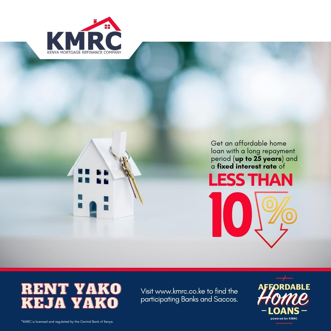 WamathaiTelvin's tweet photo. Wadau,the @kmrc_co has great rates on home loans, #RentYakeKejaYako with rate of Upto 10% repayment period of up to 25yrs. Click on https://t.co/DEnvZLokKU to join their space from 7PM by 
@TerryanneChebet
… &amp; have an amazing conversation on #AffordableHousingKE #JijengeNaKMRC https://t.co/mIxtHMJPbF