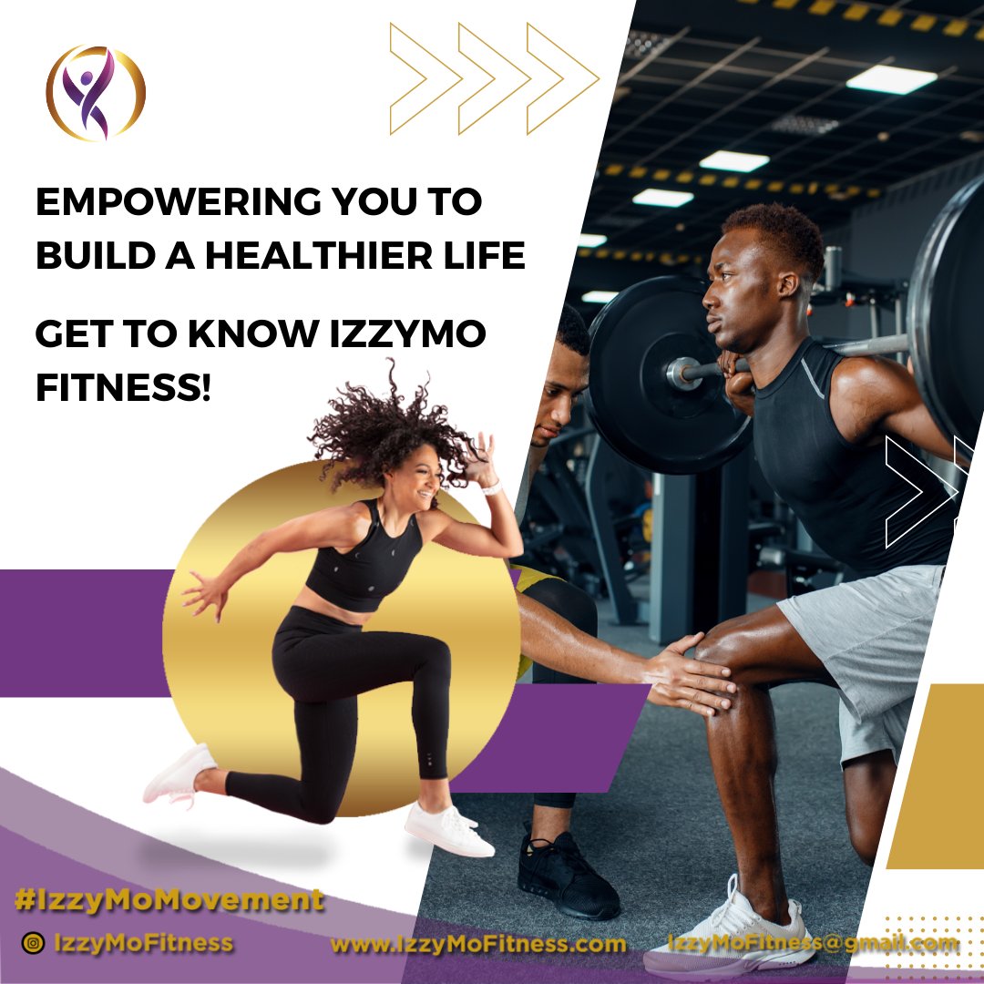 Empowering You to Build a Healthier Life - Get to Know IzzyMo Fitness!

Visit our website at izzymofitness.com/pages/-about-f…

#fitnessgoals #wellnessjourney #smallgrouptraining #personaltraining #nutritionist