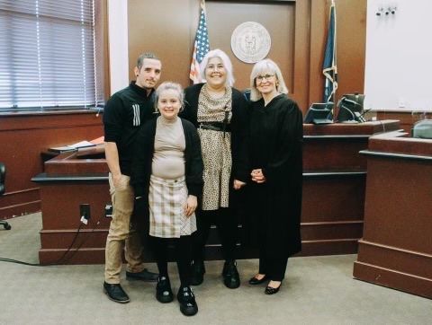 NeccoKids's tweet image. Congratulations to Bella and the Allen family on becoming a forever family! Thank you for allowing our Necco Somerset office be a part of your journey.

If you’re interested in becoming certified foster parent, fill out our quick form here buff.ly/3MguPyu 

#FostertoAdopt