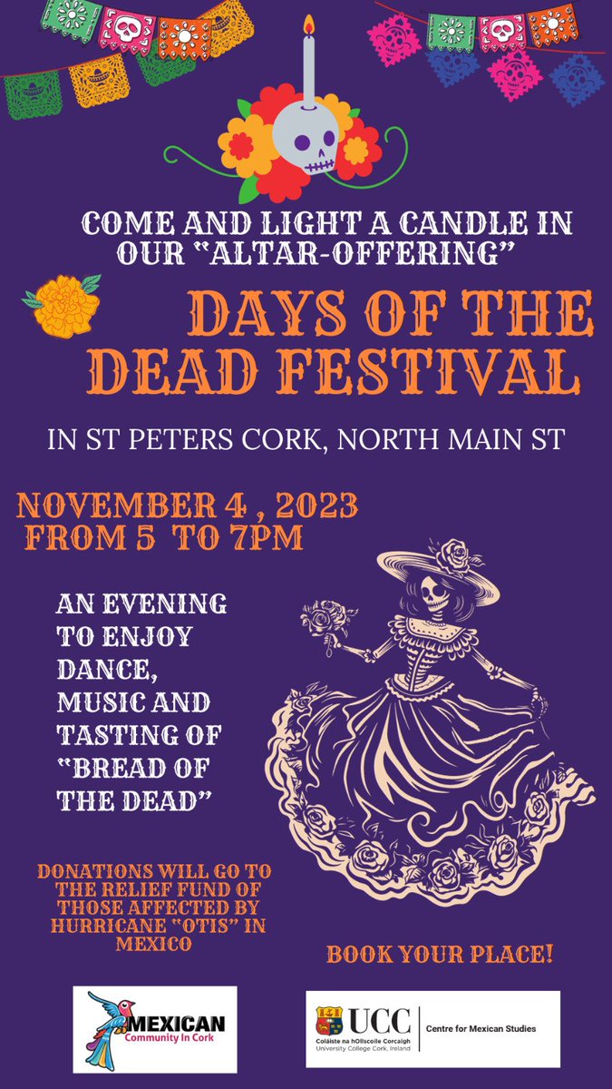 Una oportunidad para disfrutar de nuestros vivos y recordar a nuestros muertos #DiaDeMuertos #haciendocomunidad