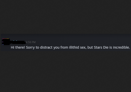 when you get fan messages while playing baldur's gate 3