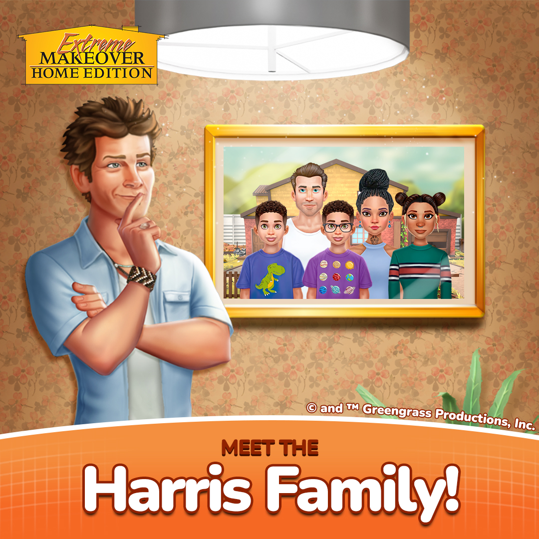 📢 Gooooood Mooooorning Family!👪

The Harrisses need a home big enough for the five of them. That's why we're here, to build their dream house!🏡

Are you ready, team? Let's do some demo!🚧

Download now! Available for Android and iOS

extrememakeover.qiiwi.com