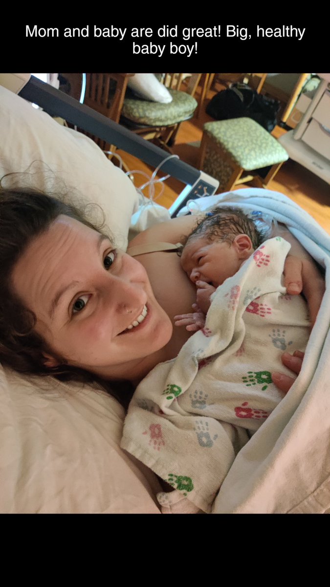 CoachNewman55's tweet photo. Halloween baby boy! 
Cade Anthony Nelson - Mom and baby did great and are feeling really good! 
Thank God for good health! https://t.co/T5hAofGLF5