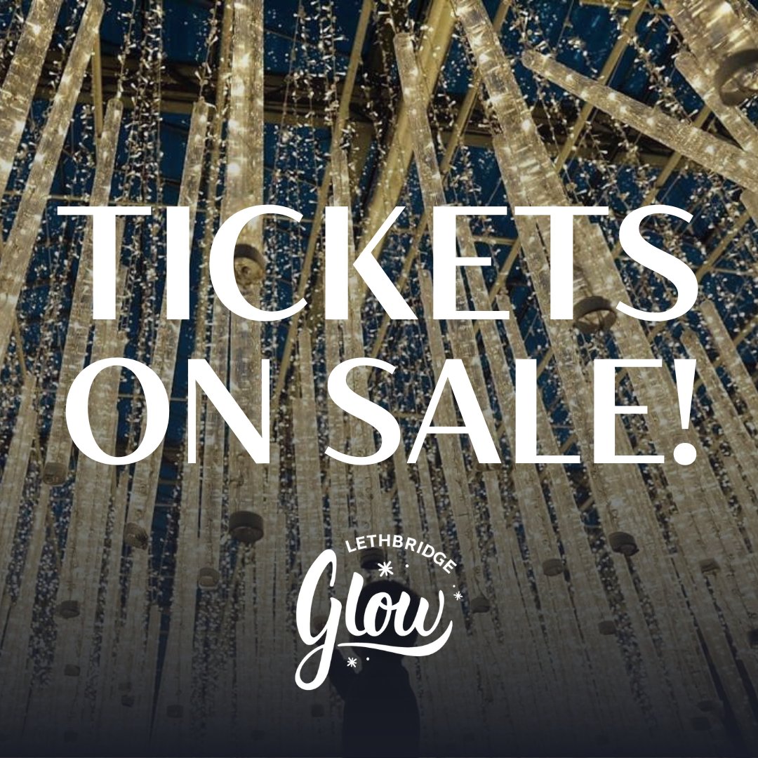 🎉 Tickets are ON SALE NOW for Glow Lethbridge! 🎉

Why you should attend Glow:
🎄 Start the festive season off right
✨ Sit under the twinkle of 10,000 lights
😋 Enjoy Christmas goodies and treats

Buy your tickets today ▶️ glowgardens.com/lethbridge/#ca…