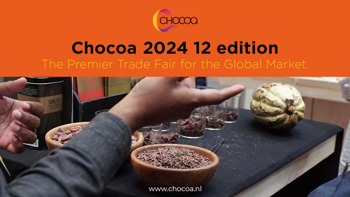 At Chocoa 2024, experience energy and excitement as you visit the vibrant exhibition floor, filled with the finest cocoa, products, services, and cutting-edge technologies.
 #sustainablecocoa #event #education