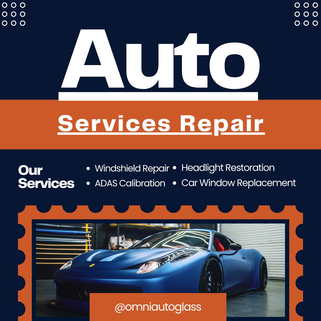 #OmniAutoGlass #AutoGlassServices #ClearViewAhead #WindshieldRepair #WindshieldReplacement