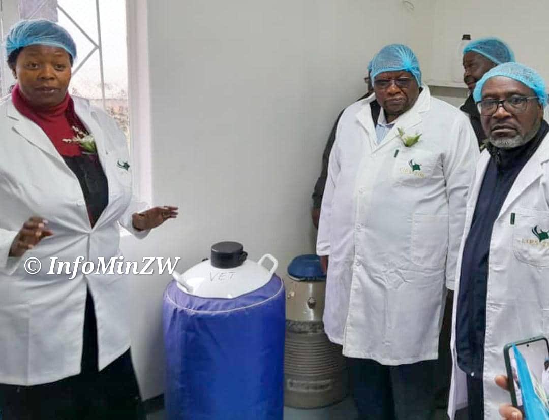 MAT SOUTH The Provincial Veterinary Laboratory was officially opened today in Gwanda. The new laboratory will be of help in dealing with diseases such as foot and mouth, black leg, anthrax, and tick borne that have been a threat to livestock in the province. #NDS1