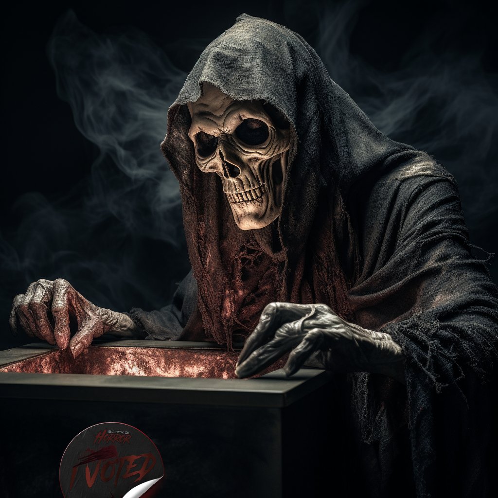 BlockofHorror's tweet photo. Today is your last day to vote on your favorite film from #Blocktoberfest! ๐ฉธ
๐ปJoin the Discord: https://t.co/dUVn2y9eQT
๐ฟWatch the films
๐ณ๏ธVOTE!
#horror #HorrorCommunity #film3