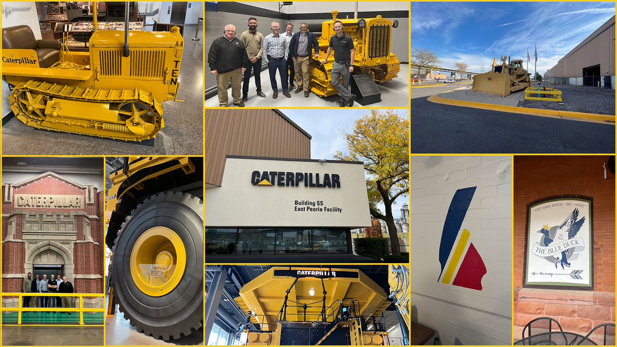A BIG thank you to @CaterpillarInc for hosting team Optimas at their East Peoria facility last month. We had an incredible time visiting their beautiful facility and learning about the history of CAT. We can't wait to come back again soon! #Optimas #Fasteners #Manufacturing
