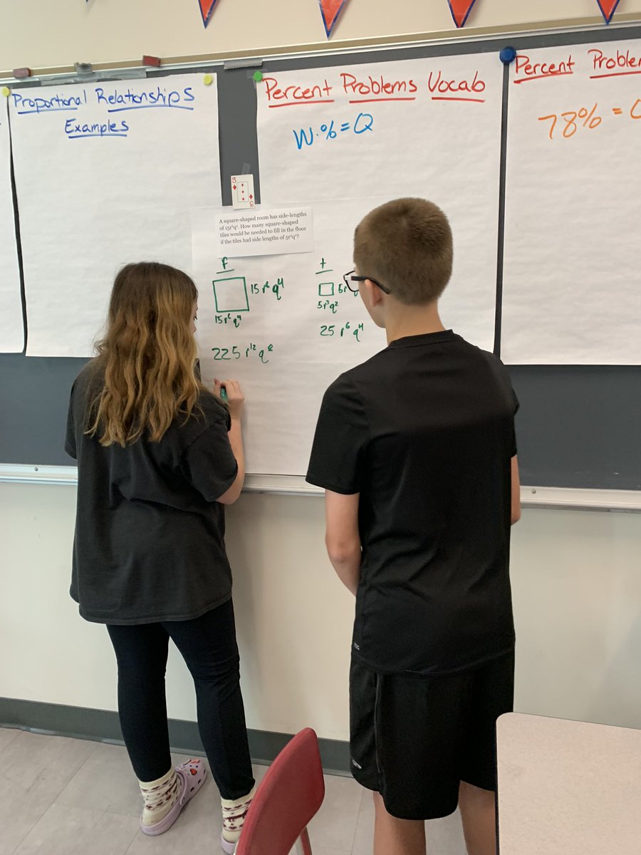 MrDillardWARREN's tweet photo. Students in Mr. Healy’s class are working on thinking tasks around the room today! Love the collaboration, problem solving, and THINKING students are doing! #WarrenWill https://t.co/lNfBPAfrjx