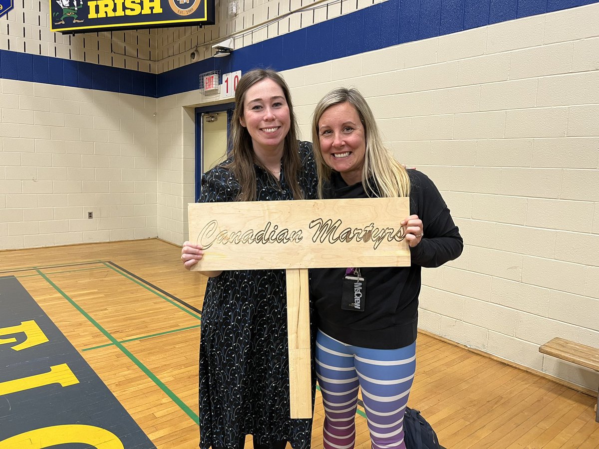 Thanks for your leadership @NotreDameHCDSB <a href="/FisherPathways/">Fisher_Pathways</a> <a href="/CMartyrsHCDSB/">Canadian Martyrs Catholic Elementary School</a>