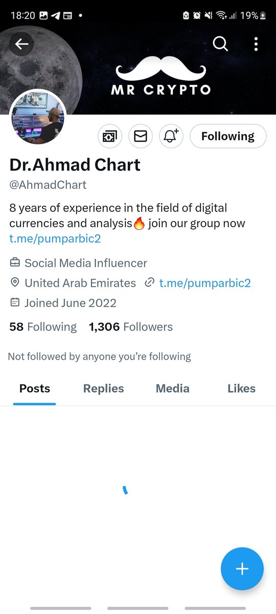 CBenkouni's tweet photo. This is big scamer 
Be carful from this person @AhmadChart 
محتال !!! الرجاء الحظر من هذا القروب https://t.co/KqOG7X9JEd