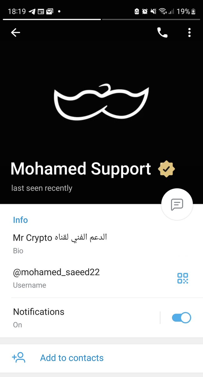 CBenkouni's tweet photo. This is big scamer 
Be carful from this person @AhmadChart 
محتال !!! الرجاء الحظر من هذا القروب https://t.co/KqOG7X9JEd
