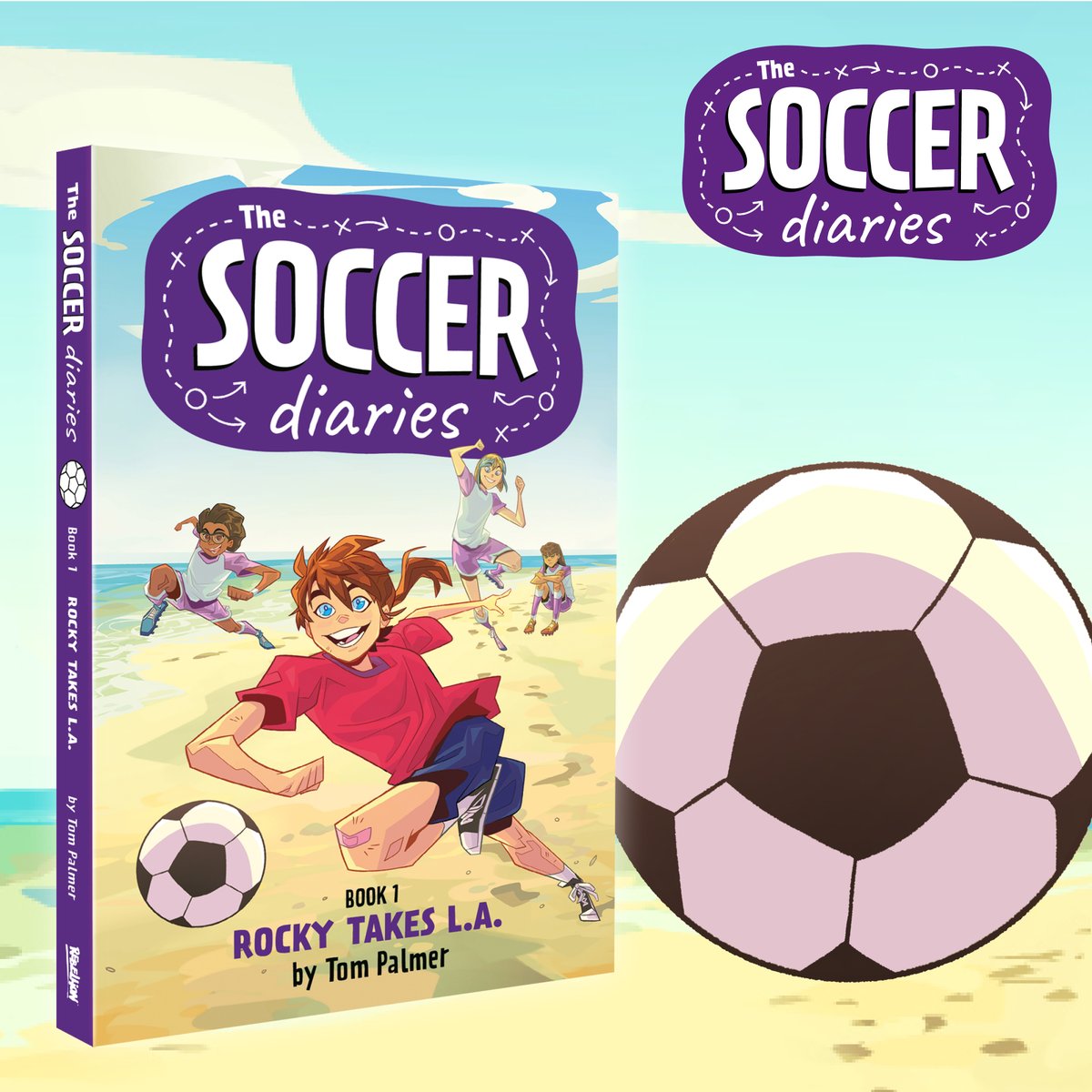 It's been just over a month now since we've launched #TheSoccerDiaries, and we're thrilled to hear you love, #love, love this new series! What's been your favourite moment from Book 1 - Rocky Takes L.A. so far? Start the series now: reb.to/TheSoccerDiari…