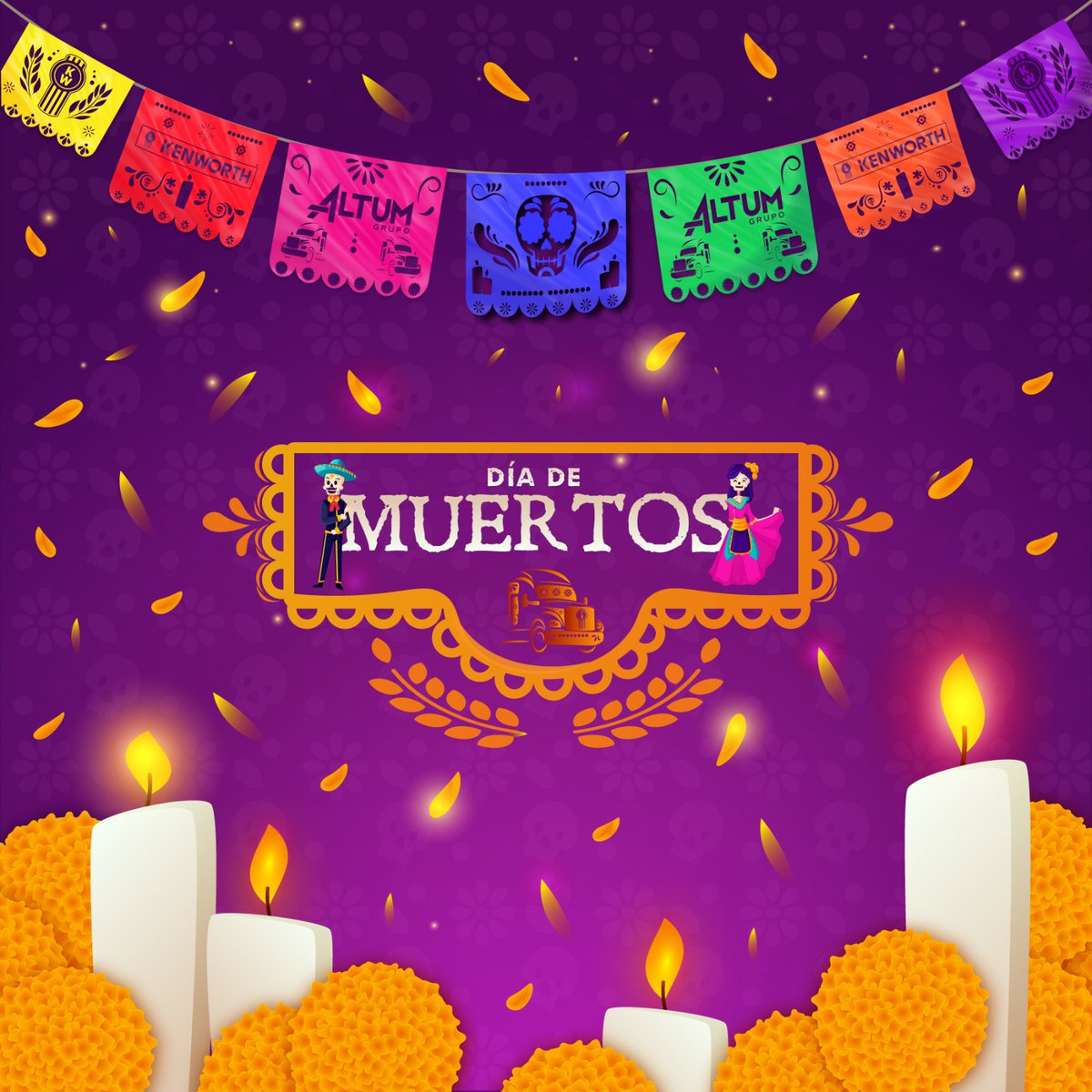KenworthCDMX's tweet photo. Esperamos con emoción 🤞🏼 y esperanza 🙌🏽 a todos los que tuvieron que empezar a vivir desde otro plano, quienes nos cuidan y nos guían entre sueños ✨ y sensaciones que nos llegan al alma 🤍.

 #KenworthCDMX #AltumGrupo #redkw #angelitos #altardemuertos #ofrendas https://t.co/18wpWknL02