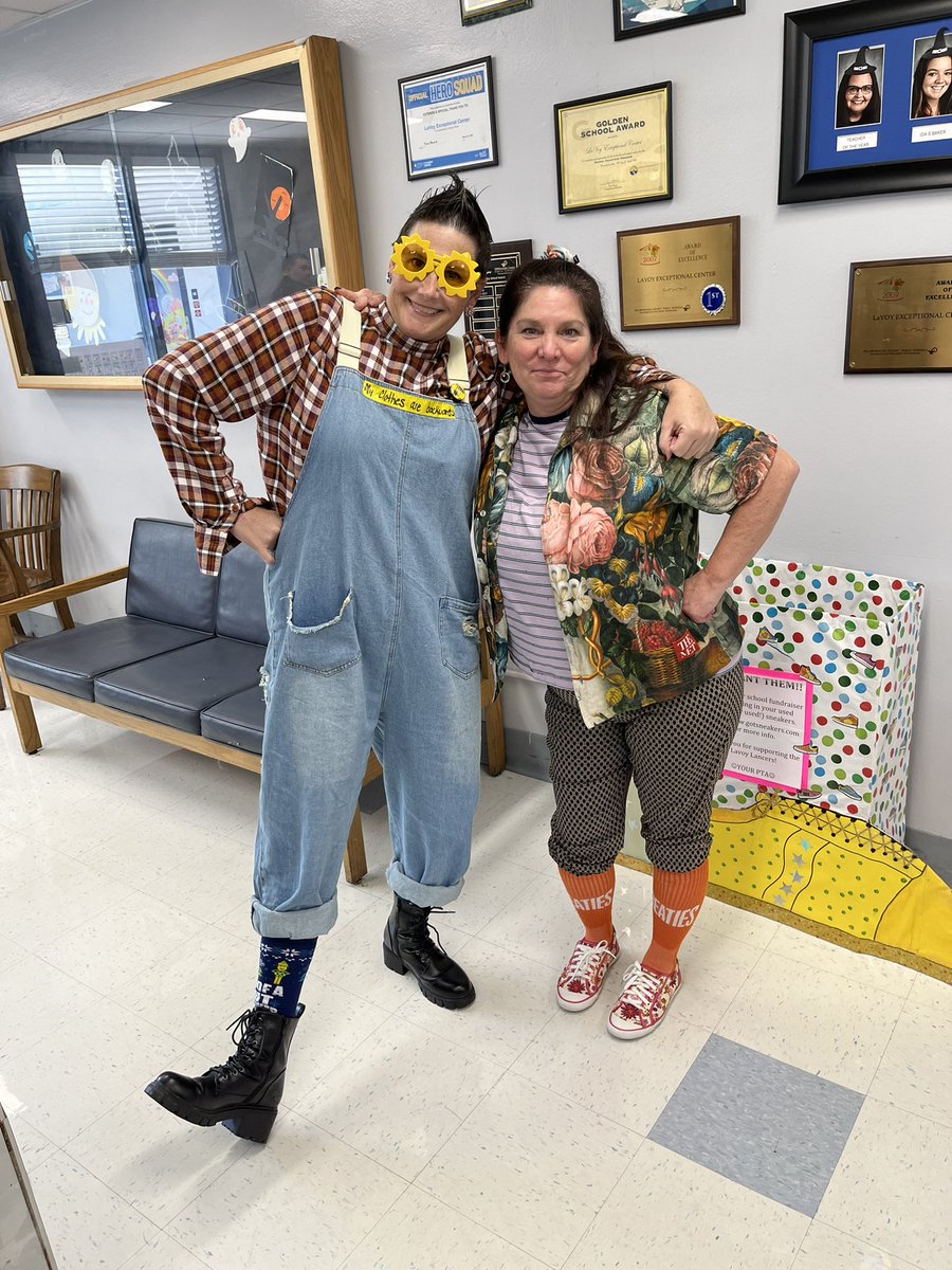 Wacky Wednesday at <a href="/HCPSLavoyEx/">LaVoy Exceptional Center</a>!