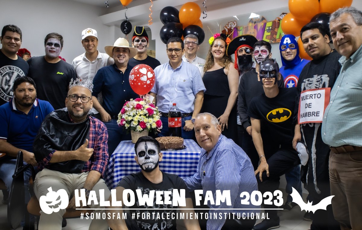 Fun_Magdalena's tweet photo. #Halloween | Compartimos una fiesta de disfraces junto a nuestros #colaboradores, fortaleciendo los lazos de compañerismo y creando un ambiente de unidad. Fue un evento divertido y memorable que unió a todos los participantes en un espíritu de diversión y cooperación. #SomosFam https://t.co/Uzg5EuHj3A