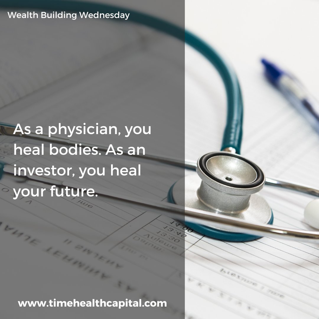 TimeHealthCap's tweet image. Balancing the art of medicine with the science of investing. 🩺❤️💰 As a physician, you heal bodies. As an investor, you heal your future. #DoctorInvestor #WealthBuildingWednesdayTHC