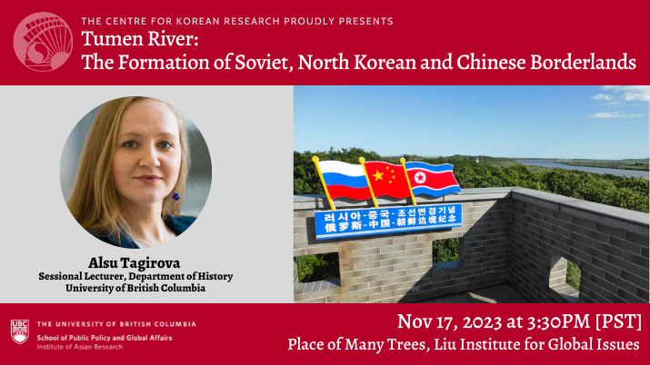 On Friday November 17, 2023
Join us with Dr. Alsu Tagirova from University of British Columbia
ckr.iar.ubc.ca/events/event/d…
