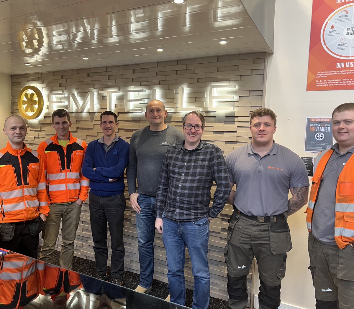 Some of our Emtelle team are rocking a fresh look this Movember! 🪒 They've shaved for a great cause – to raise awareness and support for men’s health issues.

💙 Click here to show your support, donate or participate: uk.movember.com/team/2446787

#followemtelle #mensmentalhealth