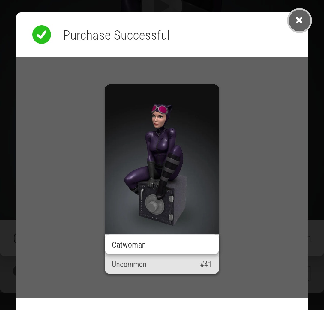 Ever since I joined Veve my favorite collectibles have been from the DC Cover Girls Sets 😍 I am now proud to own the one and only 1st appearance and public edition of Catwoman 🐈‍⬛🎉 #Veve #Catwoman #VeveVerse #CollectorsAtHeart #WebVCollective #heretostay #Halloween2023 🎃🖤👻