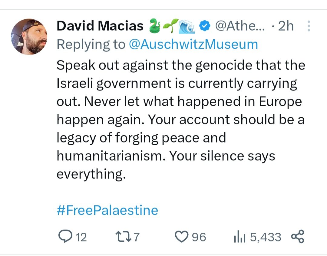 officialFORSEA's tweet photo. @AuschwitzMuseum As a principled opponent of ALL genocides, #FORSEA's Dr Zarni came away from the site last week, his 4th visit in 6 yrs, deeply disturbed by the new Speilberg-designed (?) entrance, with Hollywood-like sound effect while Auschwitz keeps thunderous silent on #israel's genocide. https://t.co/5WRXBRx0Z1