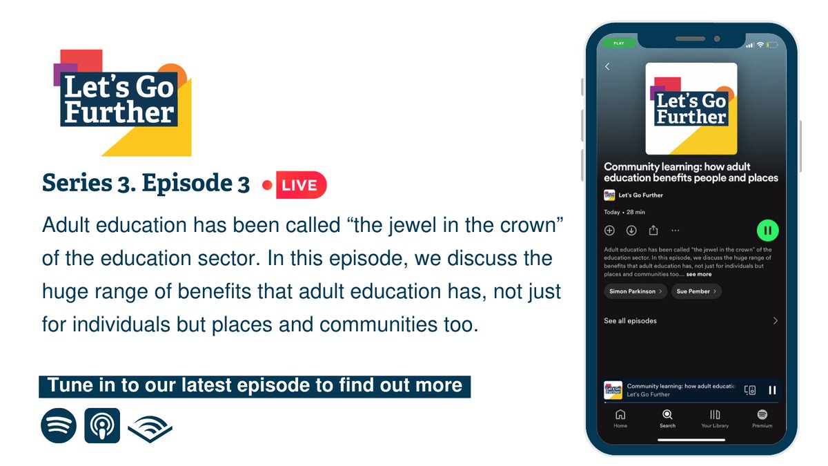 Have you tuned in yet? Take a moment to catch up on our newest #LetsGoFurtherPod episode and share your insights with us🗨️ Find us on your favourite podcast listening platform or visit our podcast page below. 🎧bit.ly/46IqJr7