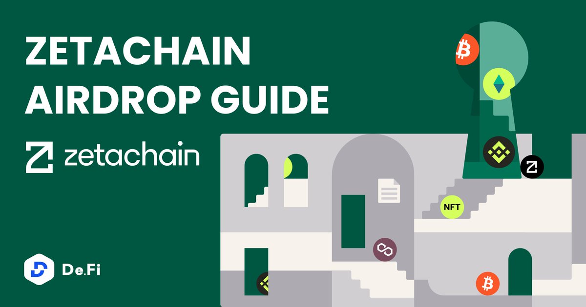 ZetaChain Could be one of the Next Biggest Airdrops with + $27M funding from Top Investors 🪂

Duration : 10 min
Cost: $0
Confirmed : ✔

Are you ready to qualify for this Airdrop ? Let's dive in and see how 👇🧵