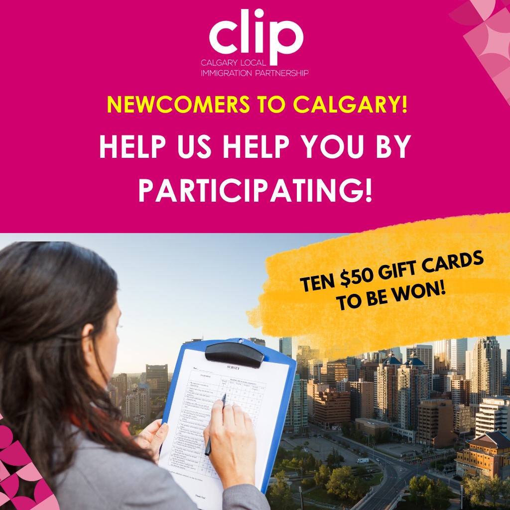 Every two years, we conduct a survey about access to immigration services. Your answers will help us understand what is working and what gaps exist so that immigration services can become even more accessible. 

👉Survey: calgarylip.ca/survey
 #Calgary #YYC #Immigrants