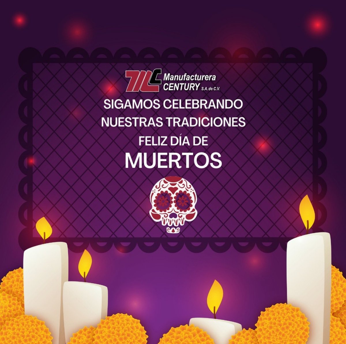 MCENTURY's tweet photo. En #ManufactureraCentury recordamos con mucho cariño a los que se fueron 🕊️

¡Celebremos juntos el #DiaDeMuertos! 💀 https://t.co/MbCjRi3ijf