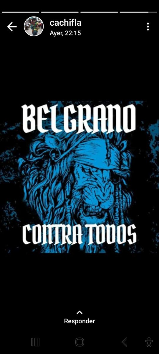 Andyvalinotti's tweet image. Retroceder nunca rendirse #Jamás @Belgrano