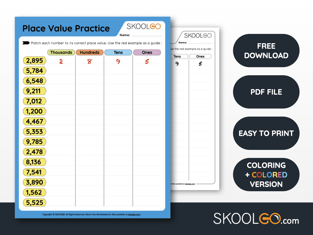 skoolgocom's tweet photo. Introducing our Place Value Practice Worksheet! 🎉 Perfect for young learners to master number recognition and understanding. Easy-to-print and utilize. Dive into hands-on learning now! ✏️ #MathMadeFun

🔗 https://t.co/eW7auMp3Ju https://t.co/5BdWIisRZN