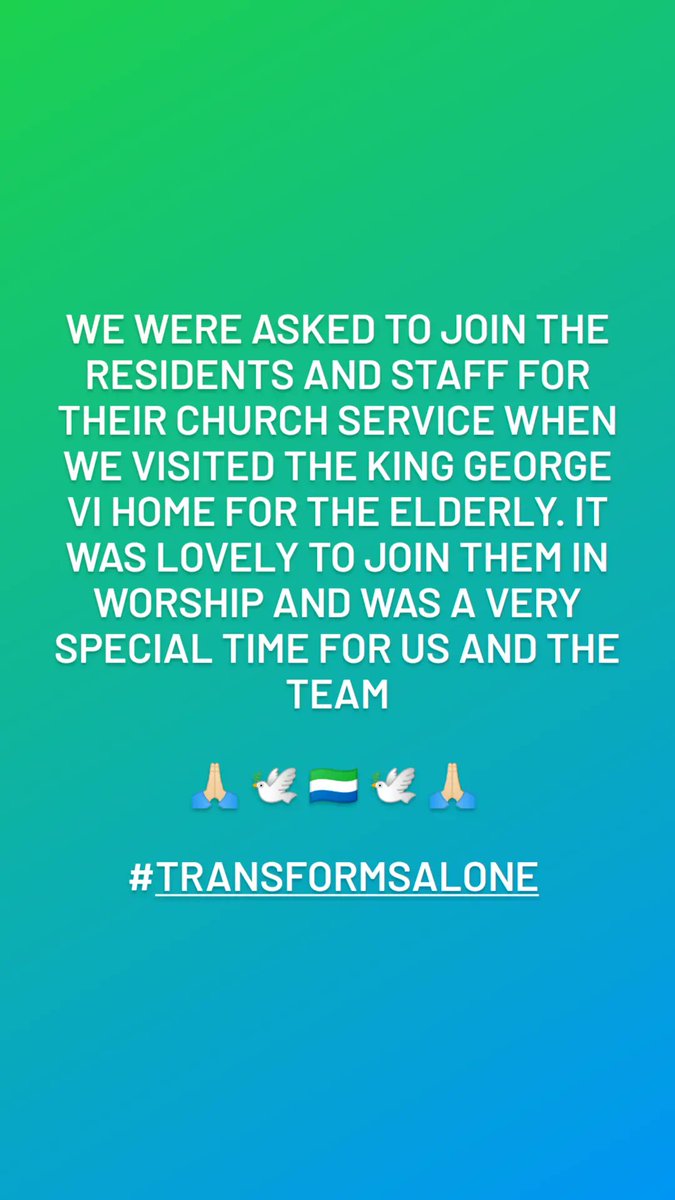 TransformSalone's tweet image. #transformsalone #sierraleone #salone #sweetsalone #brighterfuture #workingtogether #worship