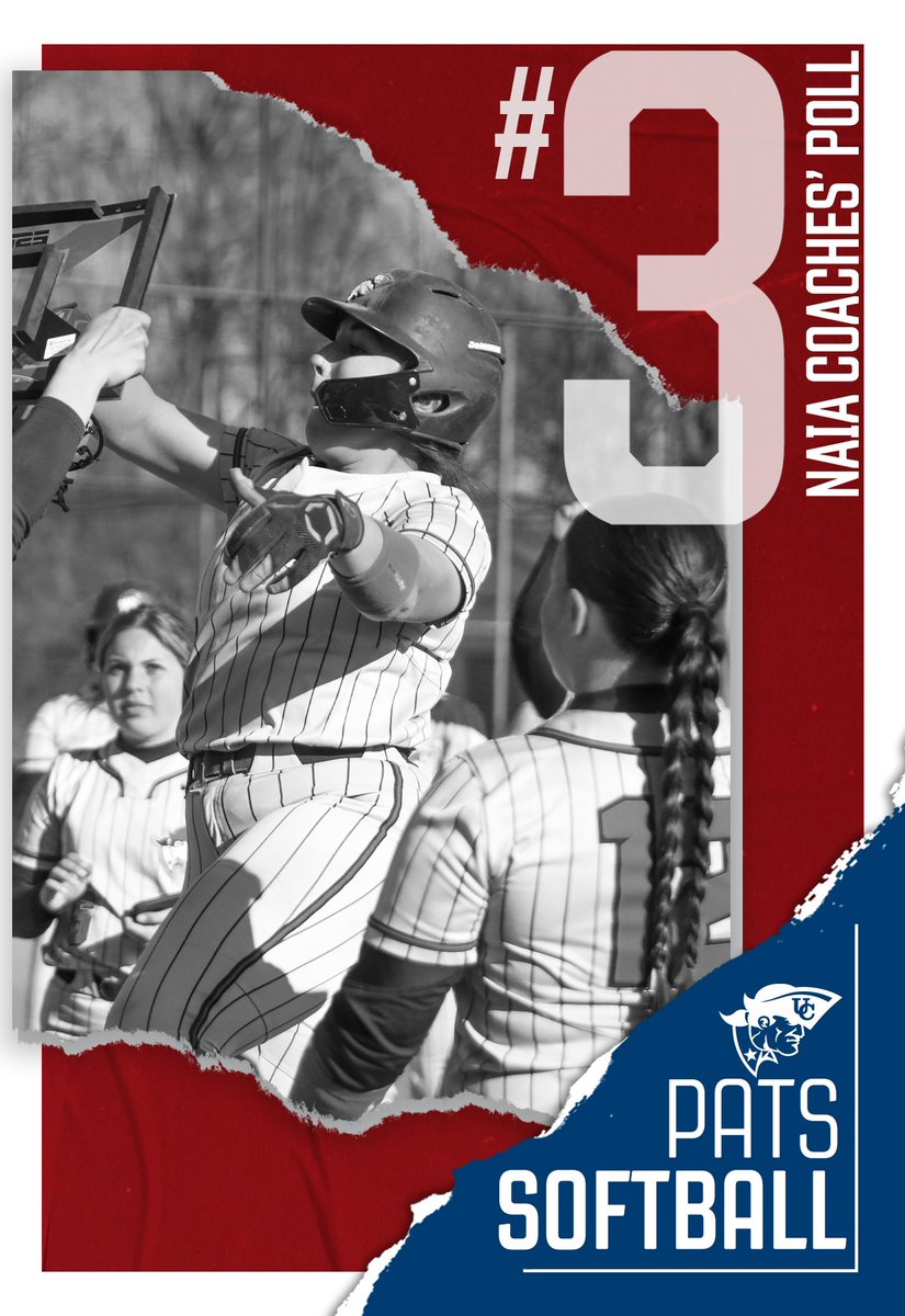 Pats Ranked #3 in NAIA Coaches’ Preseason Poll After Historic 2023 Season #OneBigTeam 

📰 - bit.ly/3FFtoWv