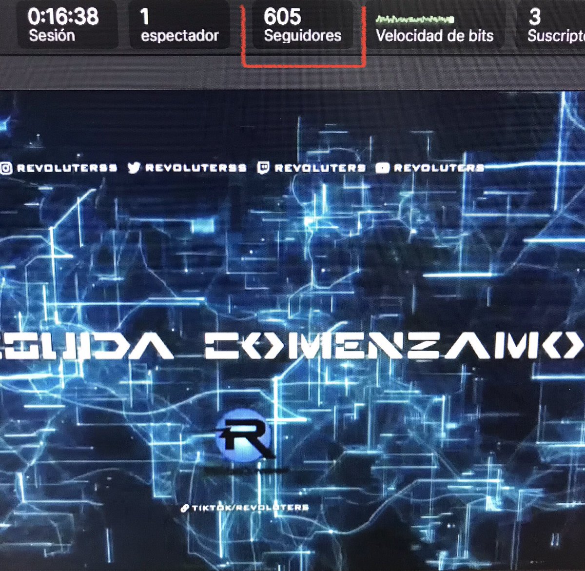 Revoluterss's tweet image. 💥 SORTEAZO DE 150€

📲 Actualmente somos 605 seguidores en Twitch

🎁 Si hoy en nuestro programa en directo de 18:30 a 23:15 superamos los 650 seguidores, entre ls nuevo seguidores sorteamos 150

1 - Rtw
2 - Síguenos en Twitter
3 - Síguenos en Twitch ⬇️

twitch.tv/revoluters