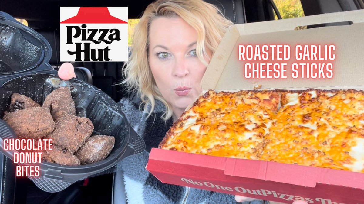2centchicks's tweet photo. Today I am at Pizza Hut trying 2 of the new 3 items added to the $7 Deal Lover’s Menu. 
https://t.co/AKuXjGvpHE https://t.co/YMYVW4SMip