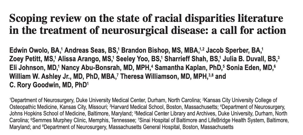 @TheJNS Focus Nov issue cover dropped today, and you want to see this! bit.ly/40mhdaL @Dukeneurosurg authors all over the feature article... 1st author @eowolo_med plus @AndreasSeas @jacob_sperber @juliabduvall @BonsrahNancy @soniaedenmd @Twilli7 congrats!✨