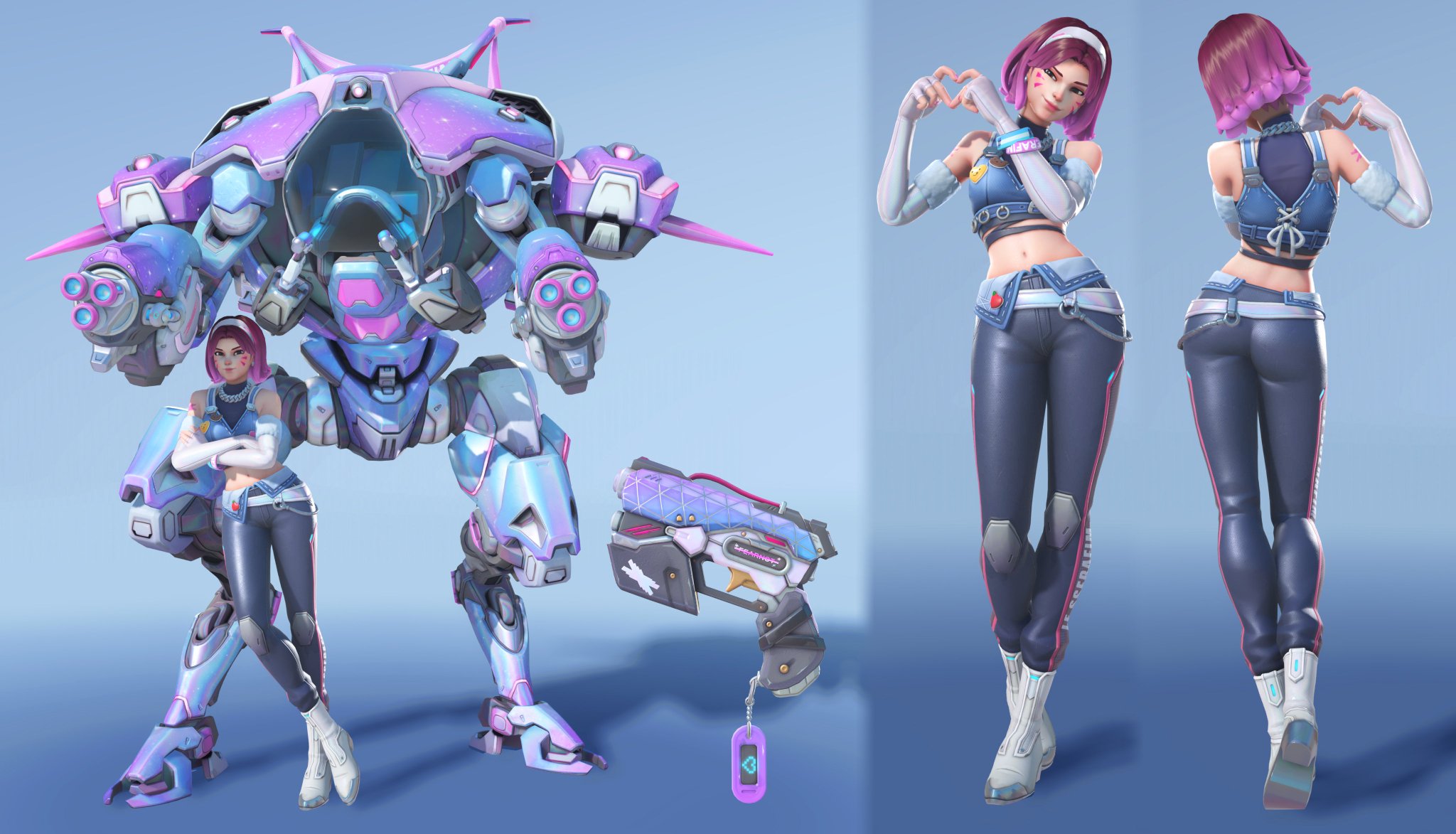 Naeri X 나에리 on X: OVERWATCH 2 NEW SKIN SYNTHWAVE TRACER 🏍️ he skin suit  has a neon sign ✨  / X