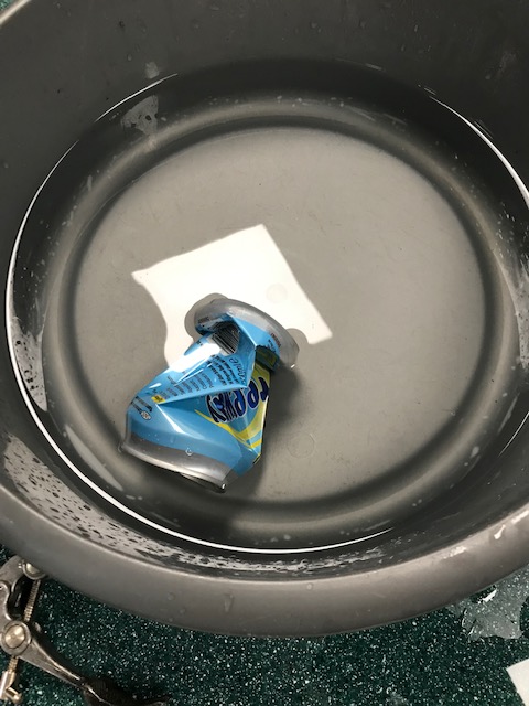 Year 7 <a href="/linsladeschool/">Linslade School</a> have had such a great week investigating air pressure- Collapsing can is one of our favourites!