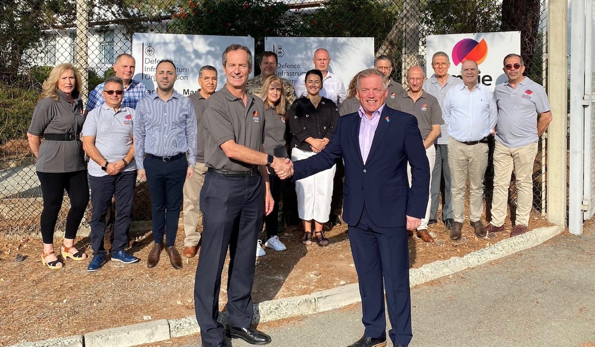One year to the day after the first of our new overseas facilities management contracts went into service in Gibraltar, the second has followed suit covering MOD sites in Cyprus. 🇨🇾 gov.uk/government/new…