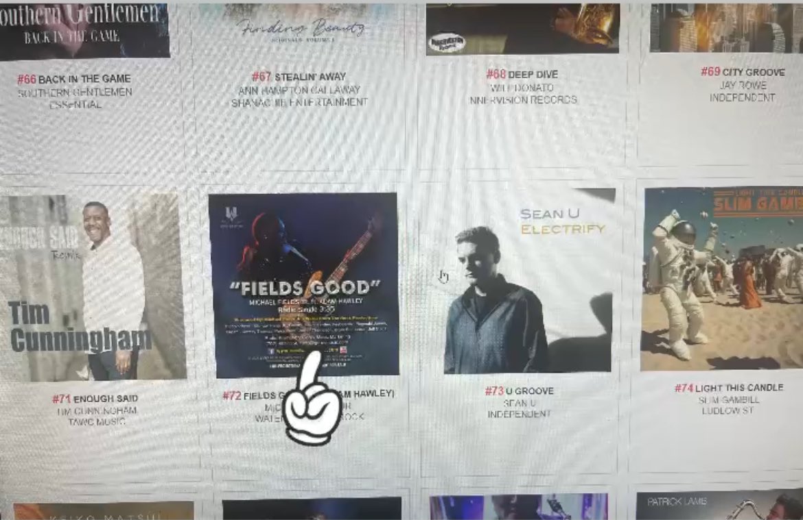 mikefezee's tweet image. Week 7 at Radio! Climbed a few charts and debuted on a few more. FIELDS GOOD right now! 😎
SmoothJazz.com Chart: DEBUT-86*
Radio Wave/Groove Jazz Internet Airplay Chart: #72
Radio Airplay Experts Smooth JazzChart: Added
 Thanks  @GorovMusic #michaelfieldsjr  #fieldsgood