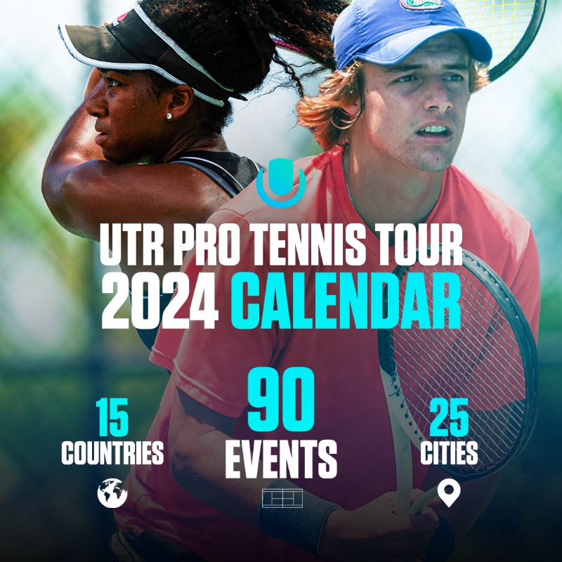 UTR_Sports_'s tweet photo. The 2024 #UTRProTour Calendar is here!

📍 90 Events
🌍 15 Countries

Check out the schedule now! ⤵️
