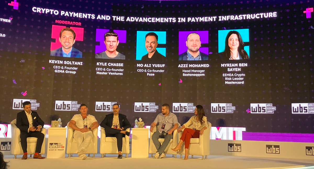 a_kventure's tweet photo. We're thrilled to share that AK Venture  participated in the prestigious World Blockchain Summit Global Series Dubai, organized by Trescon Events.
We want to thank all the panelists and speakers for the insightful session and for sharing your views on blockchain .
#MENA #WBSDubai https://t.co/BV0qagcZvn