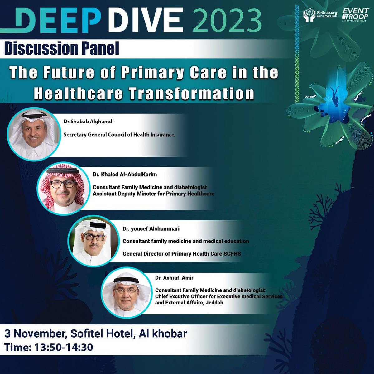Fmhub_org's tweet photo. ๐ Join us in the upcoming exciting discussion panel in DeepDive Conference on Day 3 ๐คฉ๐โจ:
๐๐๐ก๐ ๐
๐ฎ๐ญ๐ฎ๐ซ๐ ๐จ๐ ๐๐ซ๐ข๐ฆ๐๐ซ๐ฒ ๐๐๐ซ๐ ๐ข๐ง ๐ญ๐ก๐ ๐๐๐๐ฅ๐ญ๐ก๐๐๐ซ๐ ๐๐ซ๐๐ง๐ฌ๐๐จ๐ซ๐ฆ๐๐ญ๐ข๐จ๐งโจ
โช๏ธ#DeepDiveConference
๐๏ธ1-4th of November 2023
๐Sofitel Al-Khobar https://t.co/KpsAKBS98R